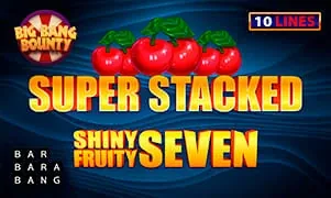 Shiny Fruity Seven 10 Lines Super Stacked